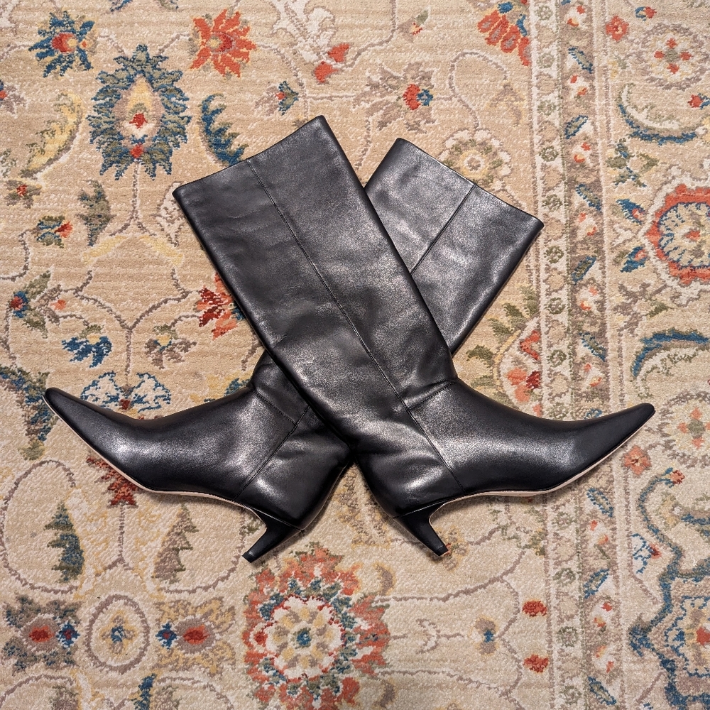 Reformation Remy Knee High Kitten Heel Boot - Picture 5 of 14